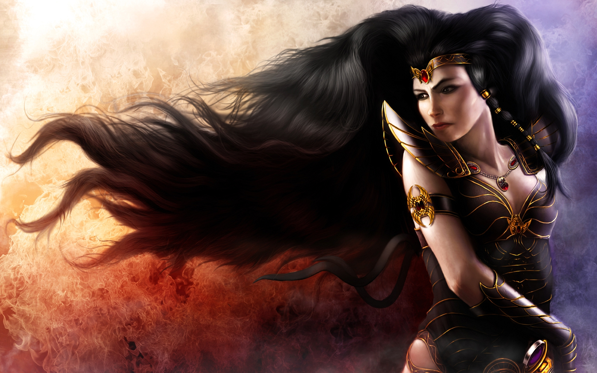 Art-girl-warrior-armor-jewelry-fire.jpg