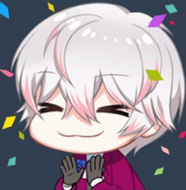saeran happy emoji.gif